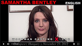 A British pornstar, Samantha Bentley has an audition with Pierre Woodman.