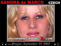 A Czech girl, Sandra De Marco has an audition with Pierre Woodman.