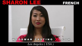 A French girl, Sharon Lee has an audition with Pierre Woodman.