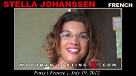 A French girl, Stella Johanssen has an audition with Pierre Woodman.