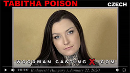 A tattooed Czech girl, Tabitha Poison has an audition with Pierre Woodman.