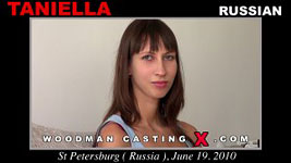 Russian babe Taniella in Woodman's sex casting video