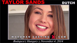 Europornstar Taylor Sands in Woodman's sex casting