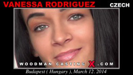 Czech hottie Vanessa Rodriguez in Woodman's sex casting