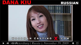 A Russian girl, Dana Kiu has an audition with Pierre Woodman.