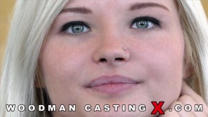 Hungarian porn model Zazie Skymm in Woodman's sex casting action