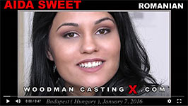A Romanian girl, Adia Sweet has an audition with Pierre Woodman.