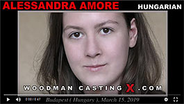 A hungarian girl, Alessandra Amore has an audition with Pierre Woodman.