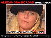 A Hungarian girl, Alexandra Bordas has an audition with Pierre Woodman.