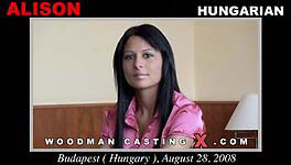 A hungarian girl, Alison Star has an audition with Pierre Woodman.