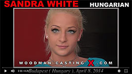 A hungarian girl, Sandra White has an audition with Pierre Woodman.
