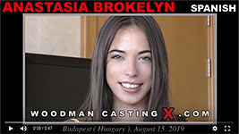 A Spanish girl, Anastasia Brokelyn has an audition with Pierre Woodman.