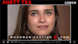 Czech hottie Anett Tea in Woodman's sex casting action