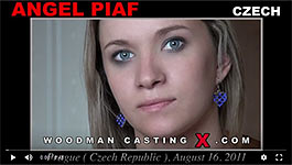 A Czech girl, Angel Piaff has an audition with Pierre Woodman.
