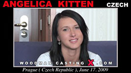 A Czech girl, Angelica Kitten has an audition with Pierre Woodman.