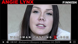 A Finnish girl, Angie Lynx has an audition with Pierre Woodman.