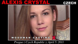 Alexis Crystal in Woodman's sex casting action.