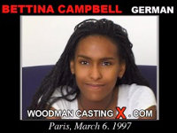 A hungarian girl, Bettina Campbell has an audition with Pierre Woodman.