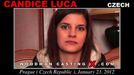 A Czech girl, Candice Luca has an audition with Pierre Woodman.