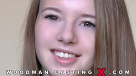 Belarussian girl Cherry Angel in Woodman's sex casting