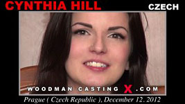 A Czech girl, Cynthia Hill has an audition with Pierre Woodman.