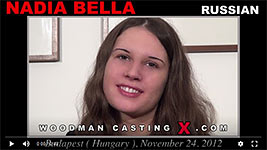 A Russian girl, Nadia Bella has an audition with Pierre Woodman.