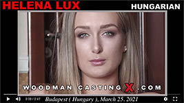 A hungarian girl, Elena Lux has an audition with Pierre Woodman.