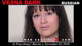 A Russian girl, Vesna Dark has an audition with Pierre Woodman.