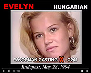 A hungarian girl, Evelyn has an audition with Pierre Woodman.
