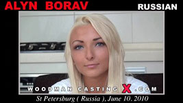 A Russian girl, Alyn Borav has an audition with Pierre Woodman.