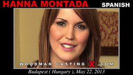 A Spanish girl, Hanna Montada has an audition with Pierre Woodman.