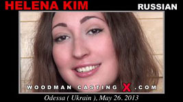 A Ukrainian girl, Helena Kim has an audition with Pierre Woodman.