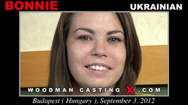 A Ukrainian girl, Bonnie Shai has an audition with Pierre Woodman.