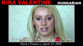 A hungarian girl, Kira Valentine has an audition with Pierre Woodman. 