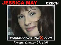 A Czech girl, Jessica May has an audition with Pierre Woodman.