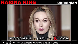 A Ukrainian girl, Karina King has an audition with Pierre Woodman.