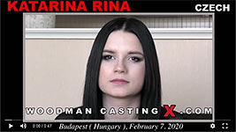 A Czech girl, Katarina Rina has an audition with Pierre Woodman.