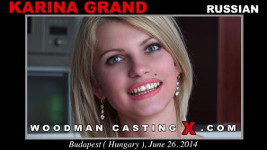 Karina Grand in Woodman's sex casting