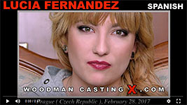 A Spanish girl, Lucia fernandez has an audition with Pierre Woodman.