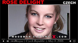 A Czech girl, Rose Delight has an audition with Pierre Woodman.