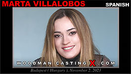 A Spanish girl, Marta Villalobos has an audition with Pierre Woodman.