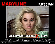 A Russian girl, Maryline has an audition with Pierre Woodman.