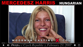 A hungarian girl, Mercedesz Harris has an audition with Pierre Woodman.