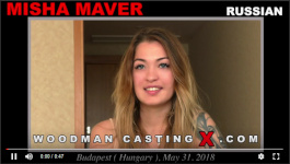 A russian girl, Misha Maver has an audition with Pierre Woodman. 