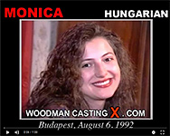 An Hungarian girl, Monica has an audition with Pierre Woodman.