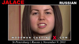 Russian porn model Jalace in Woodman's sex action.