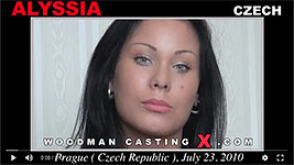 A Czech girl, Alyssia has an audition with Pierre Woodman.