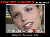 A hungarian girl, Peaches has an audition with Pierre Woodman.