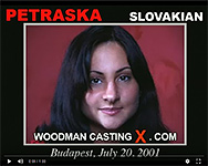 A Czech girl, Petra Choutova has an audition with Pierre Woodman.