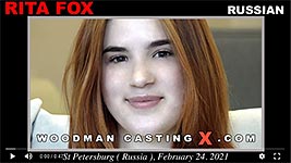 A Russian girl, Rita Fox has an audition with Pierre Woodman.